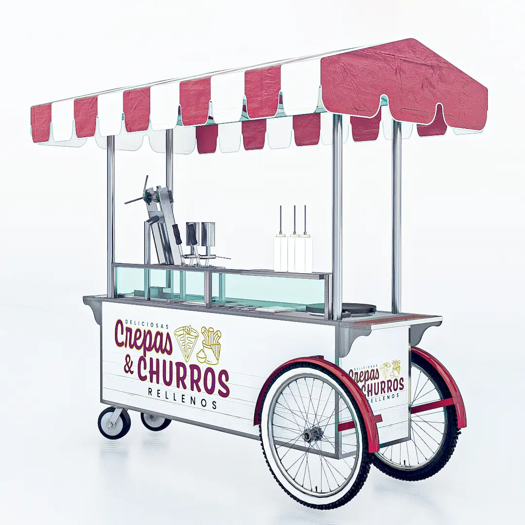 Carrito de Churros 2 en 1 Vintage - 2